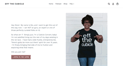 Desktop Screenshot of effthecubicle.com
